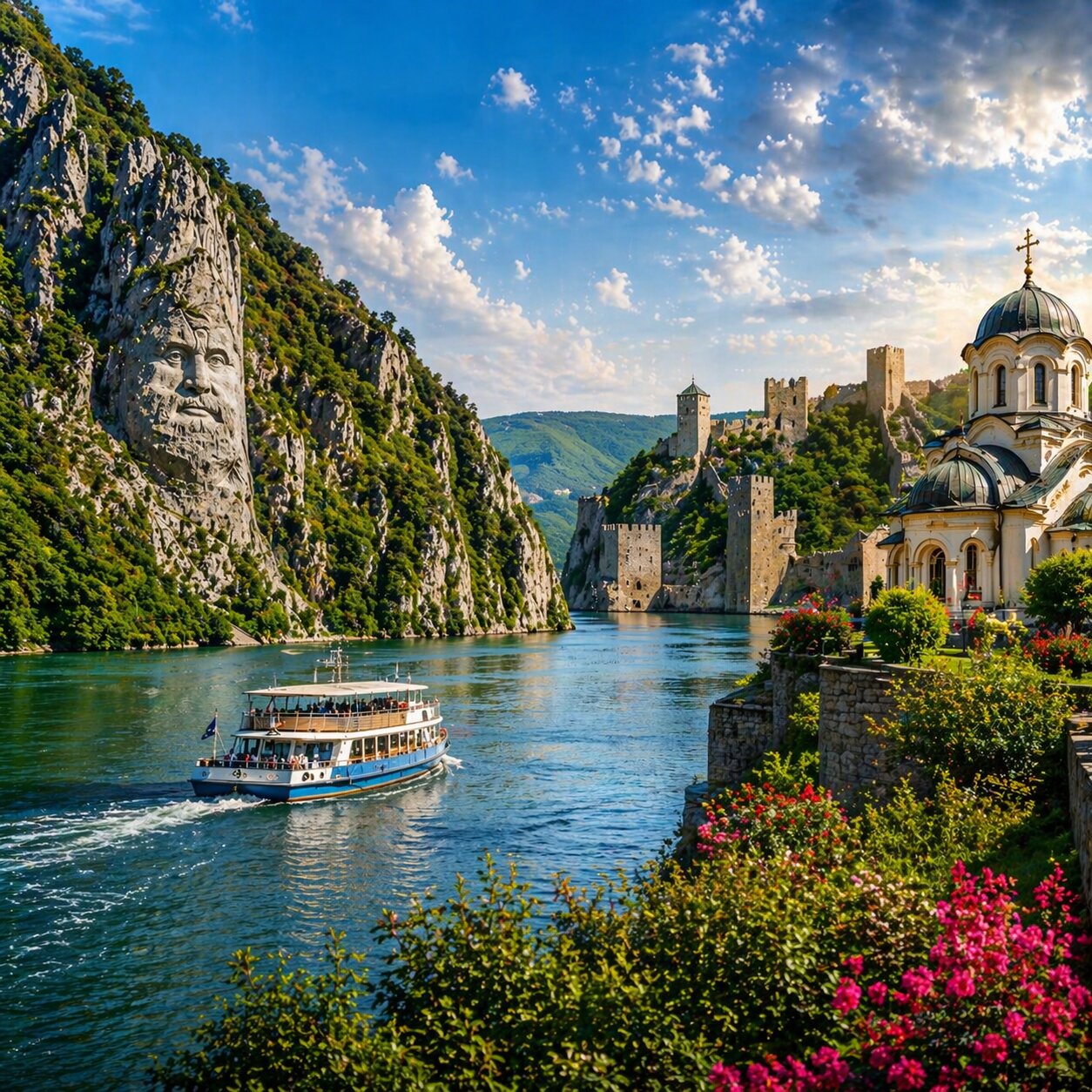 Cazanele Dunării și Serbia
